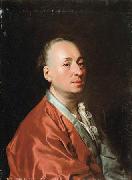 Dmitry Levitzky Portrait of Denis Diderot oil painting artist